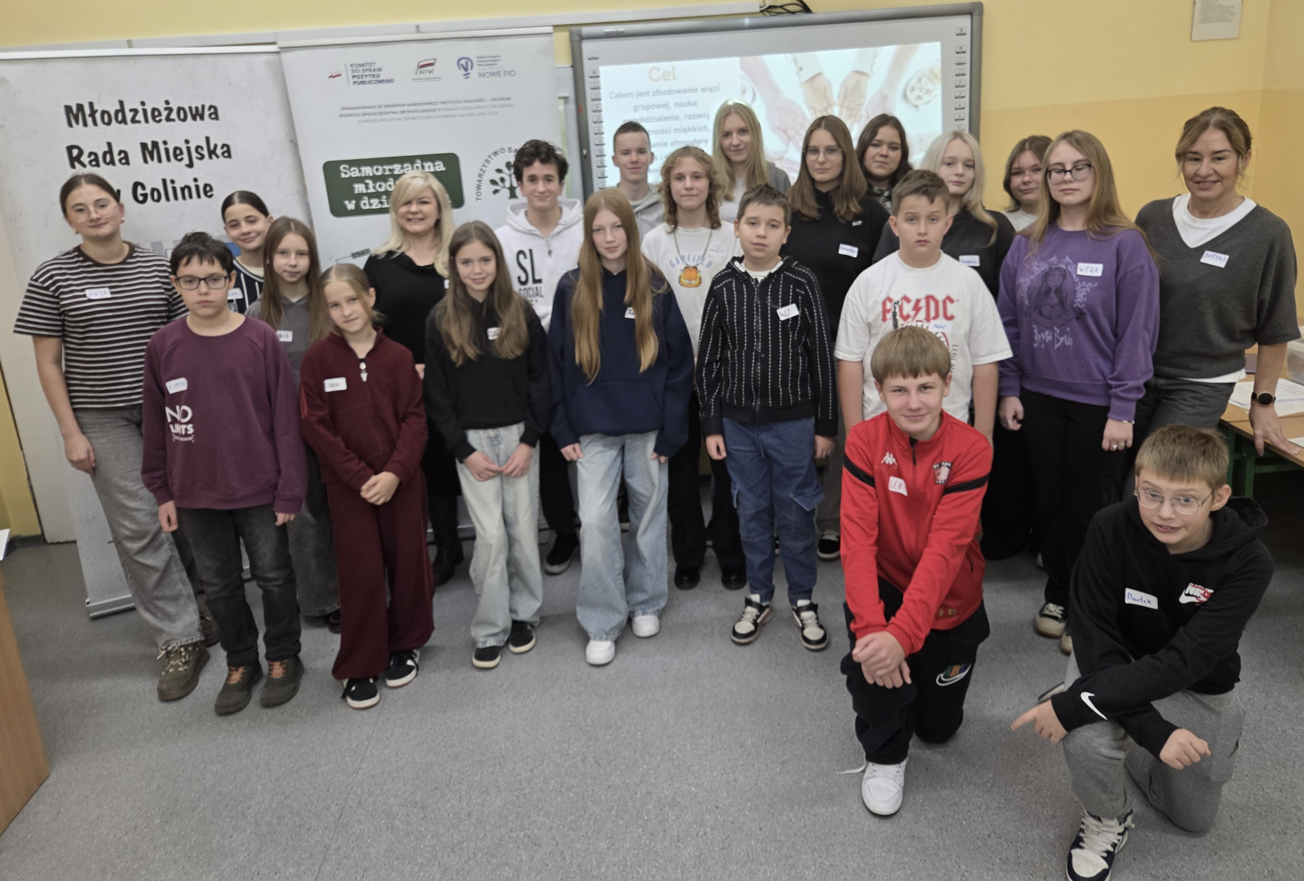 Samorządna młodzież w&nbsp;działaniu” w&nbsp;Golinie